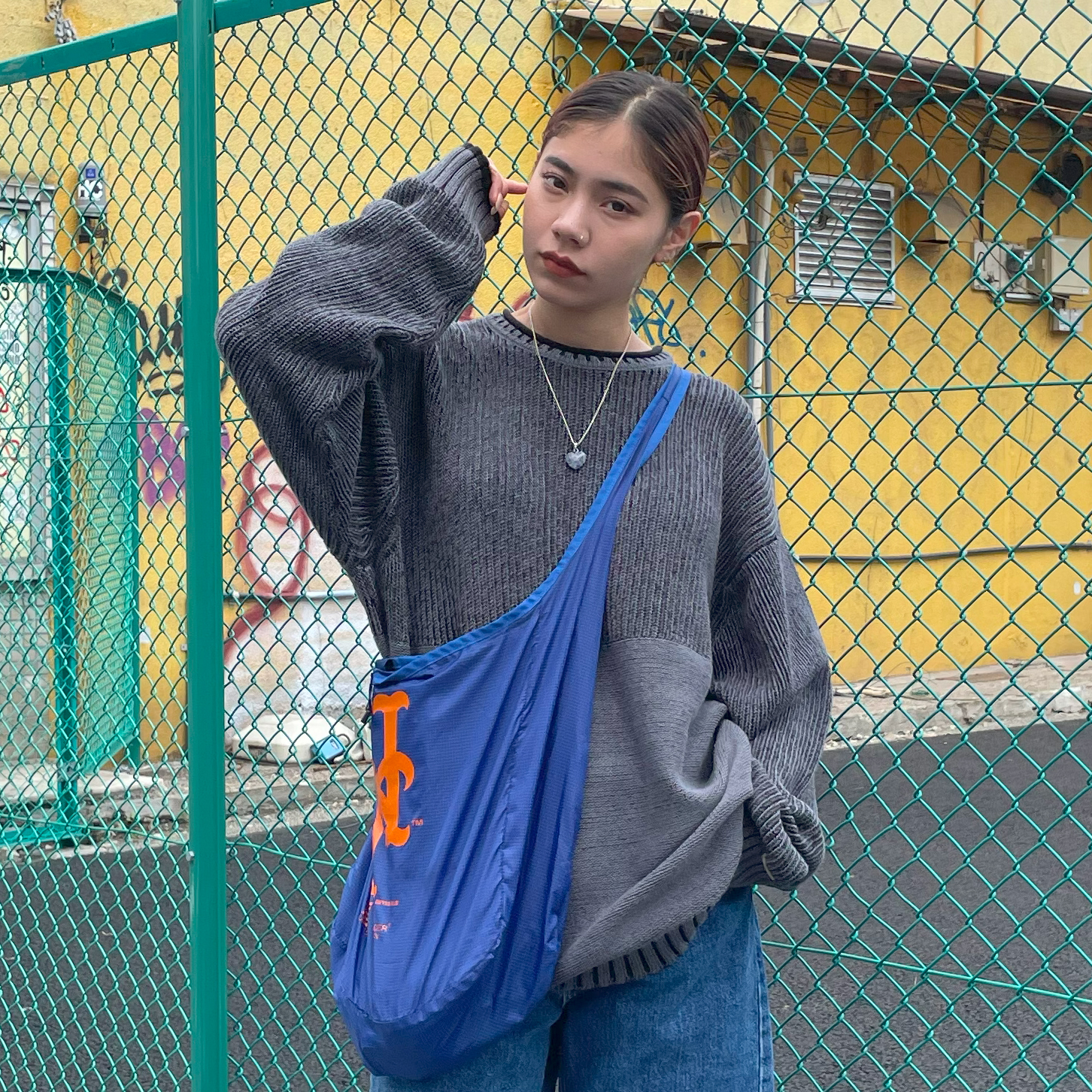 古着屋JAM スタッフ ニットスタイリング