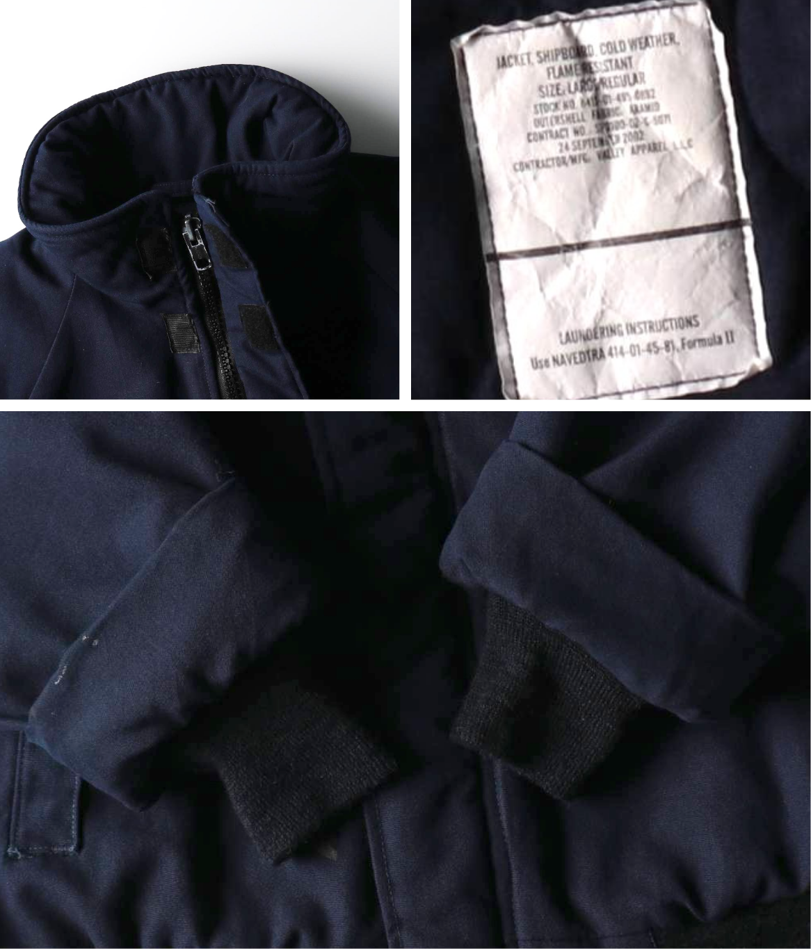 古着屋JAM デッキジャケット ディティール