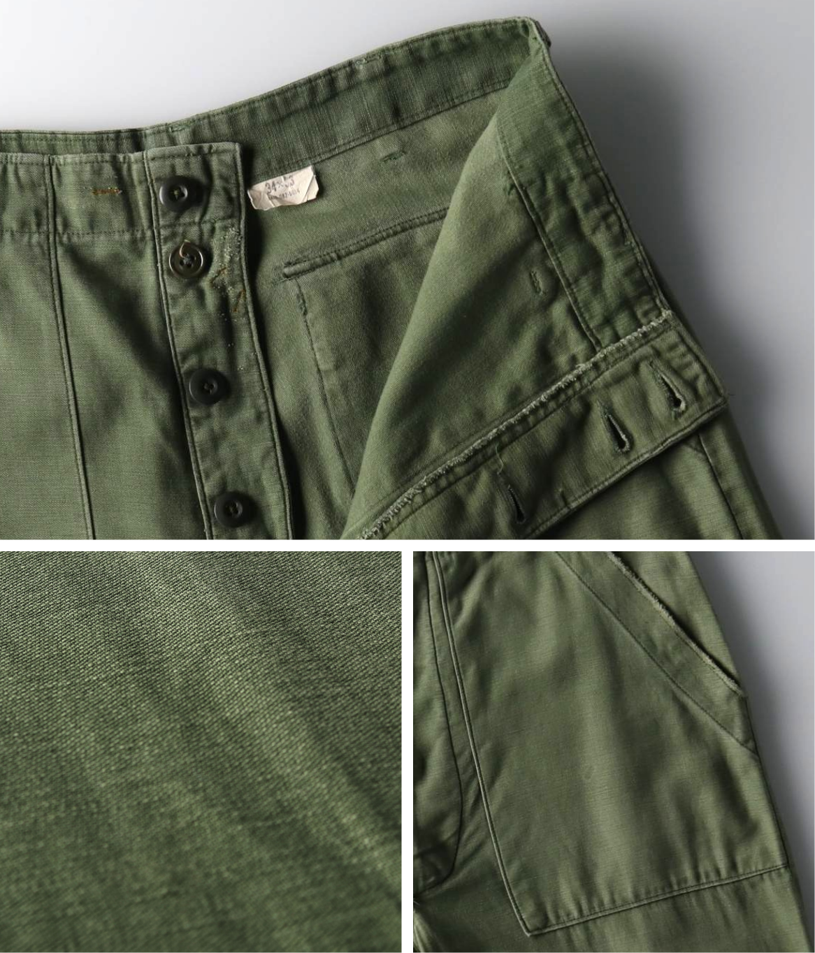 古着屋JAM ベイカーパンツ ディティール