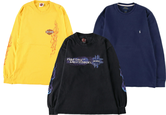 古着屋JAM 長袖Tシャツ