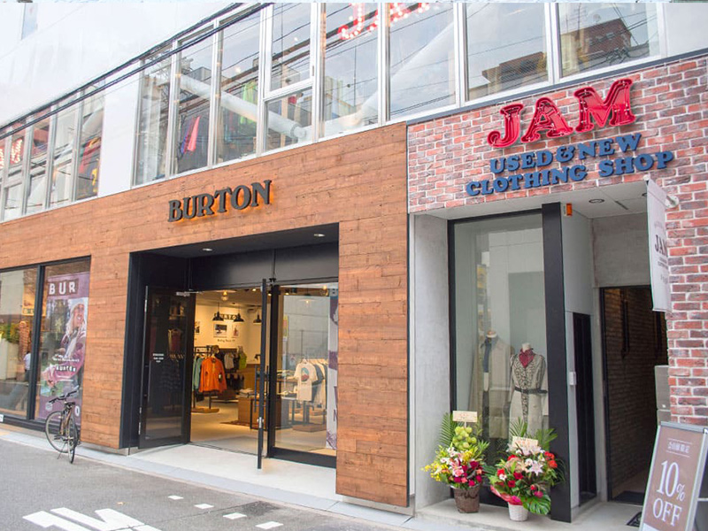 古着屋JAM 堀江オレンジストリート店