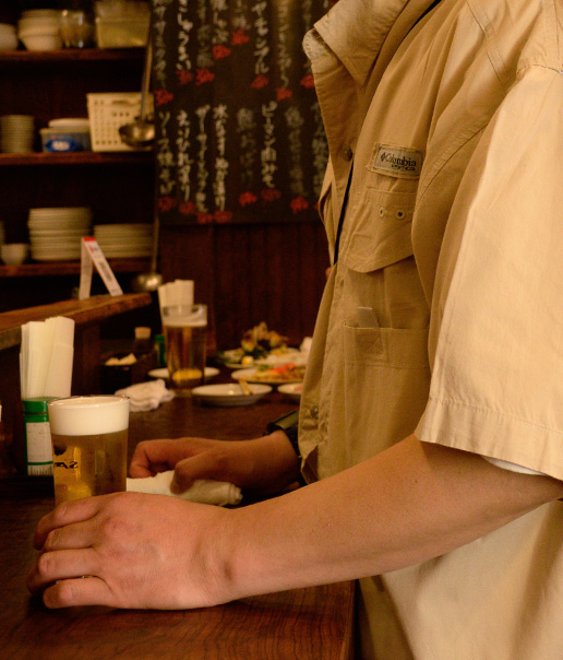 古着屋JAM 古着と眼鏡 コーデ