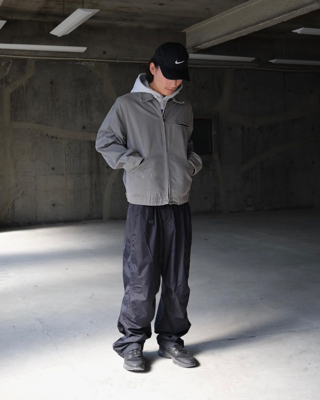 古着屋JAM ルーズストレートパンツ スタイリング