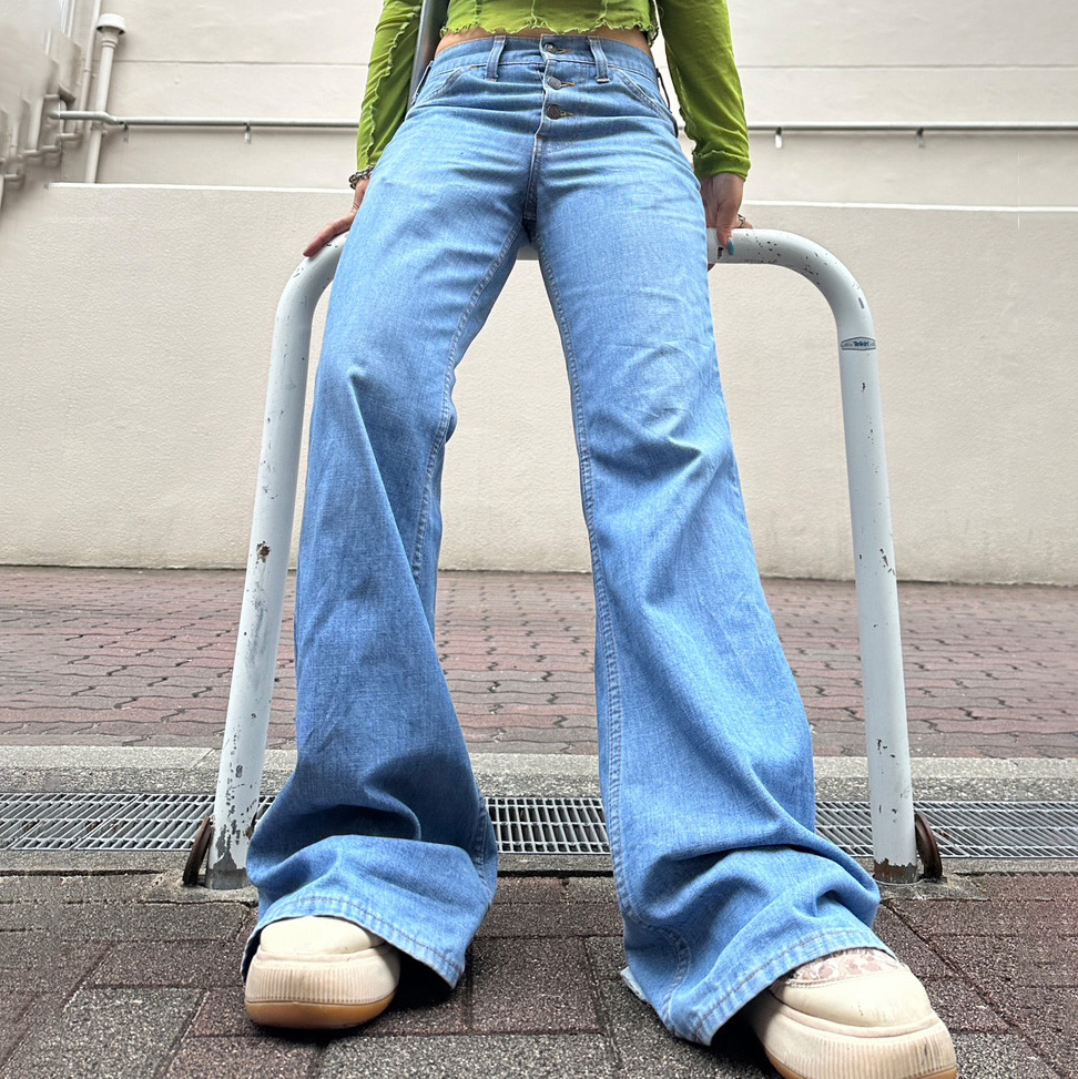70s リーバイス ブーツカット フレアパンツ