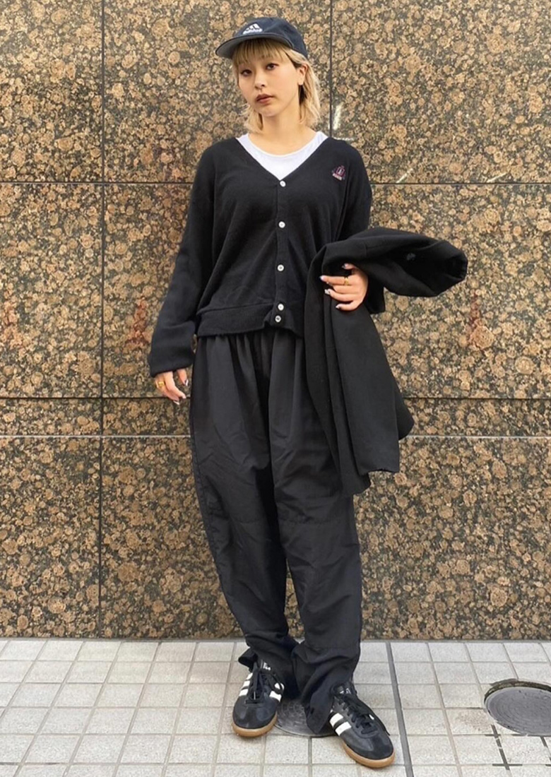 古着屋JAM 無地スウェット コーディネート