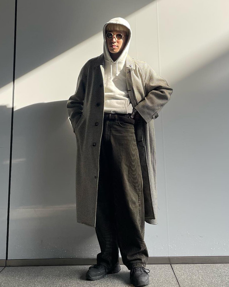 古着屋JAM 無地スウェット コーディネート