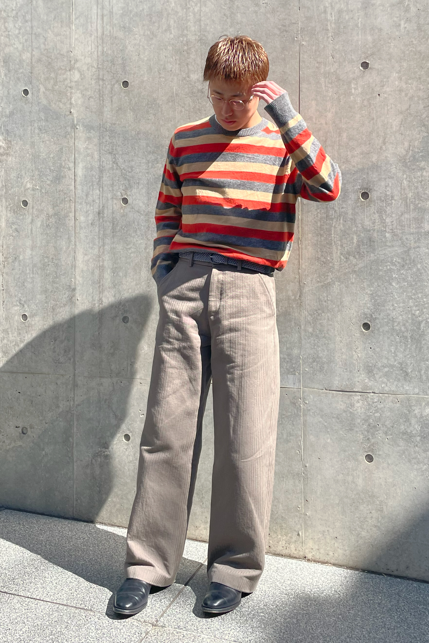 古着屋JAM レザーシューズ スタイリング コーデ