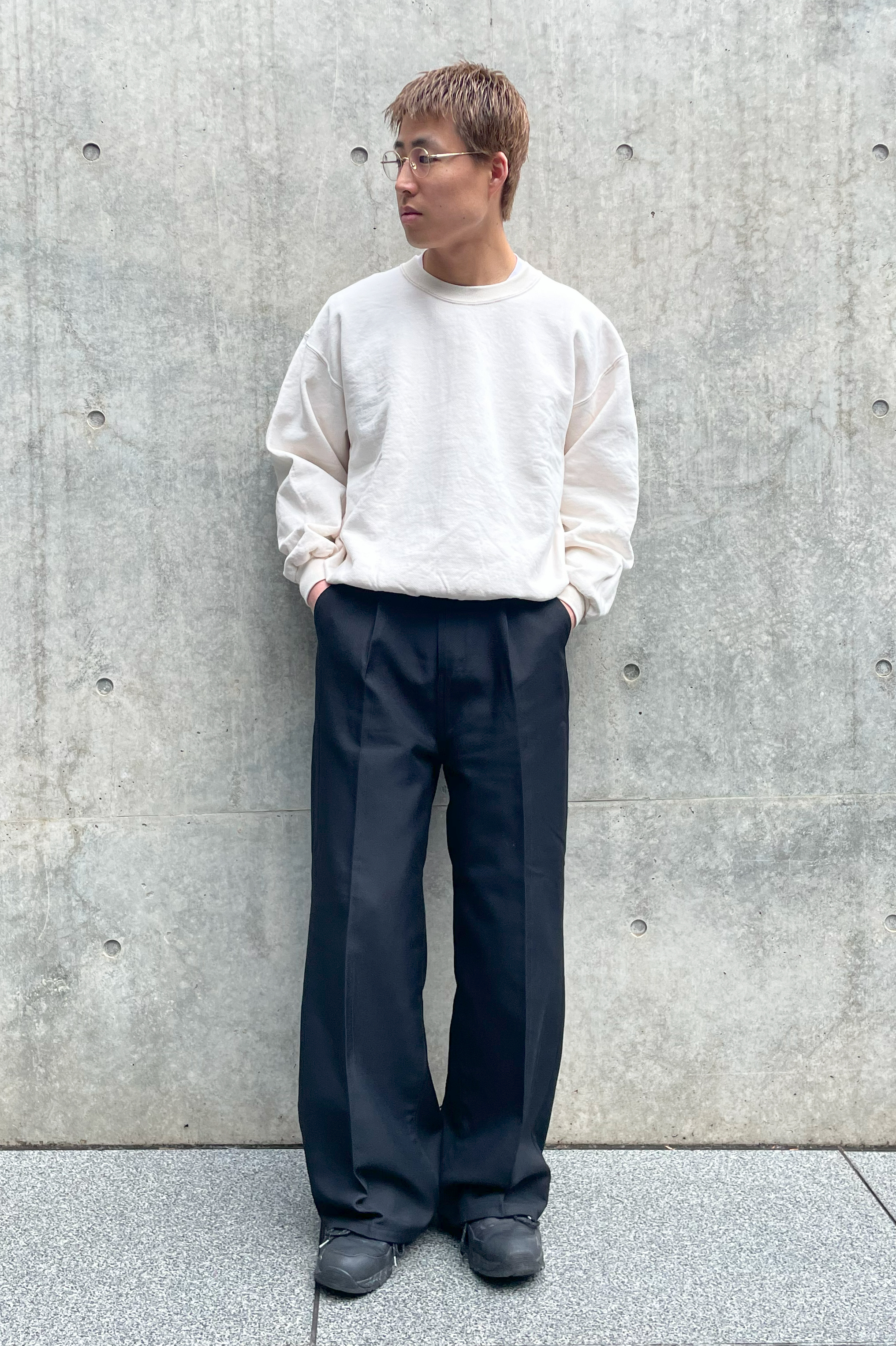 古着屋JAM 無地スウェット スタイリング コーデ