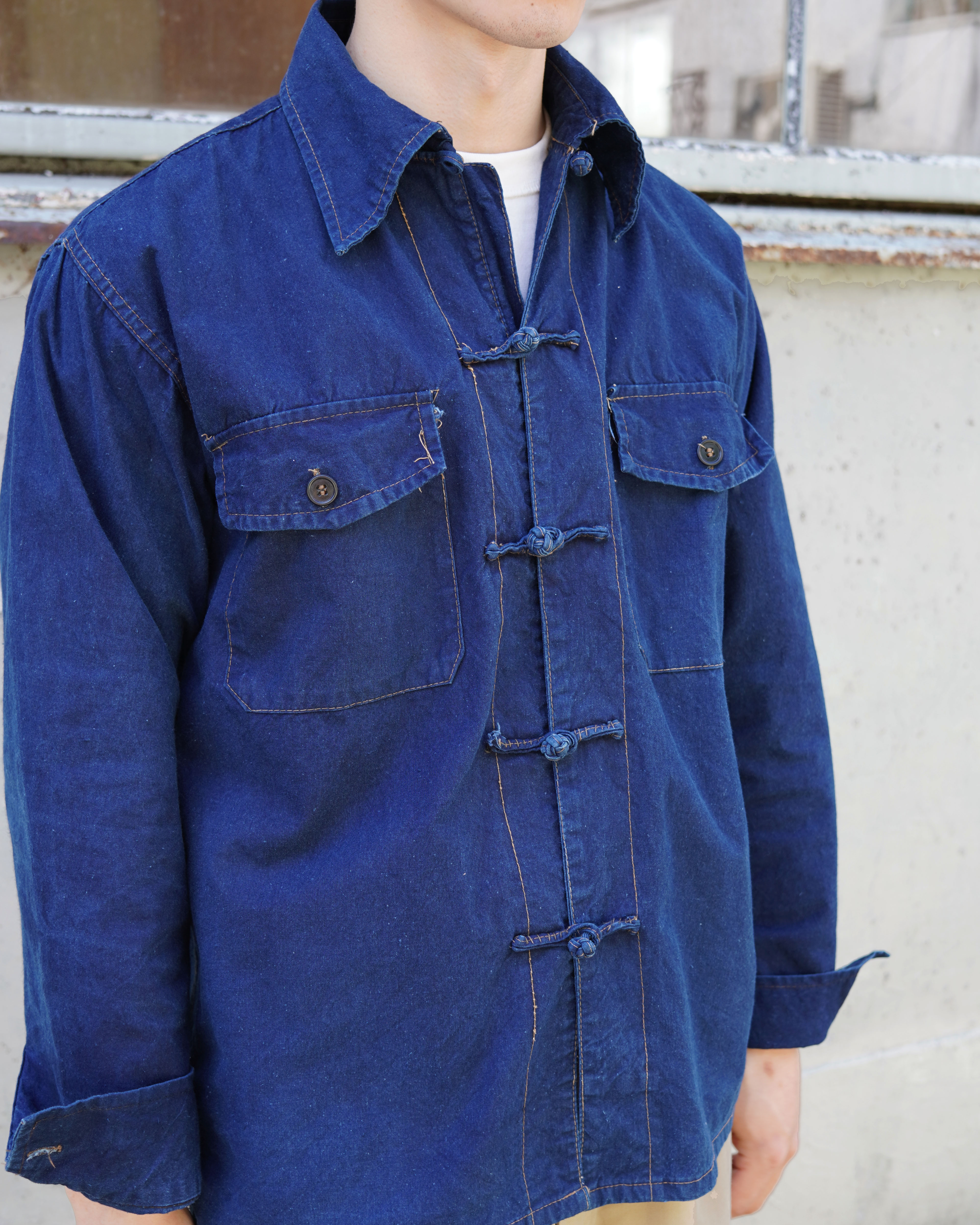 古着屋JAM 古着と眼鏡 コーデ