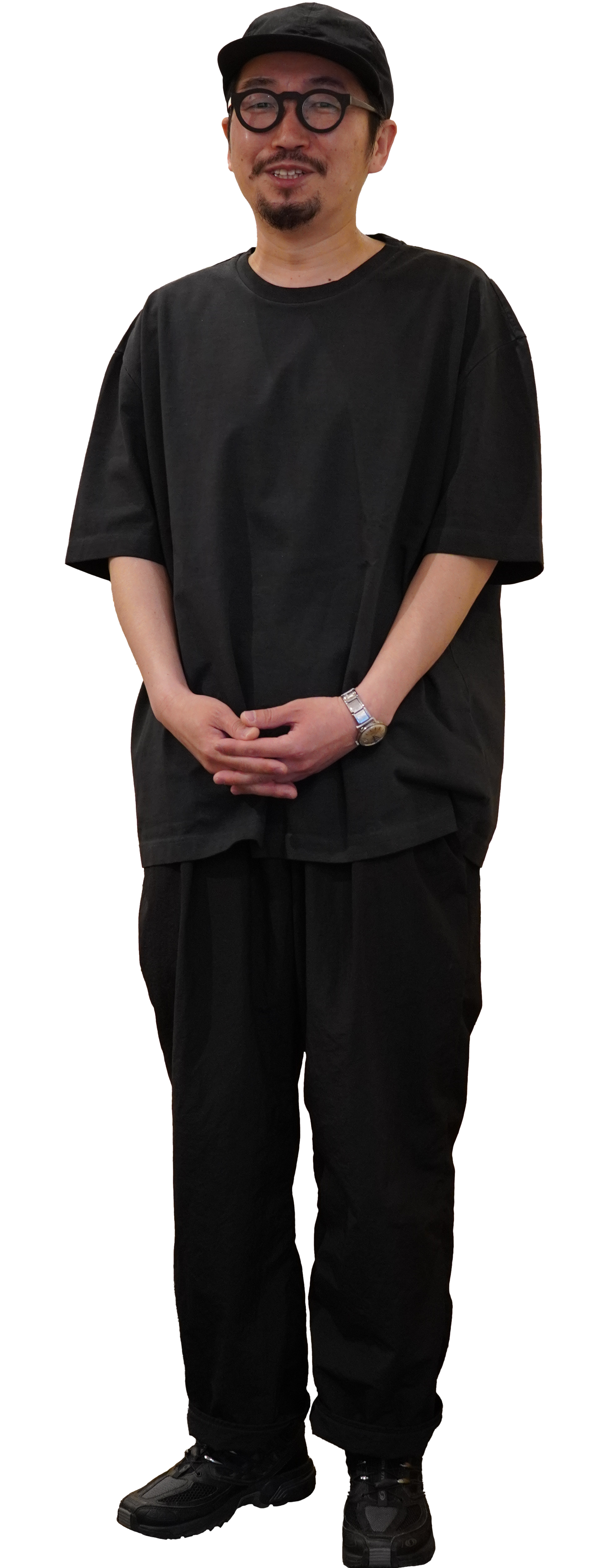 古着屋JAM 古着と眼鏡 コーデ