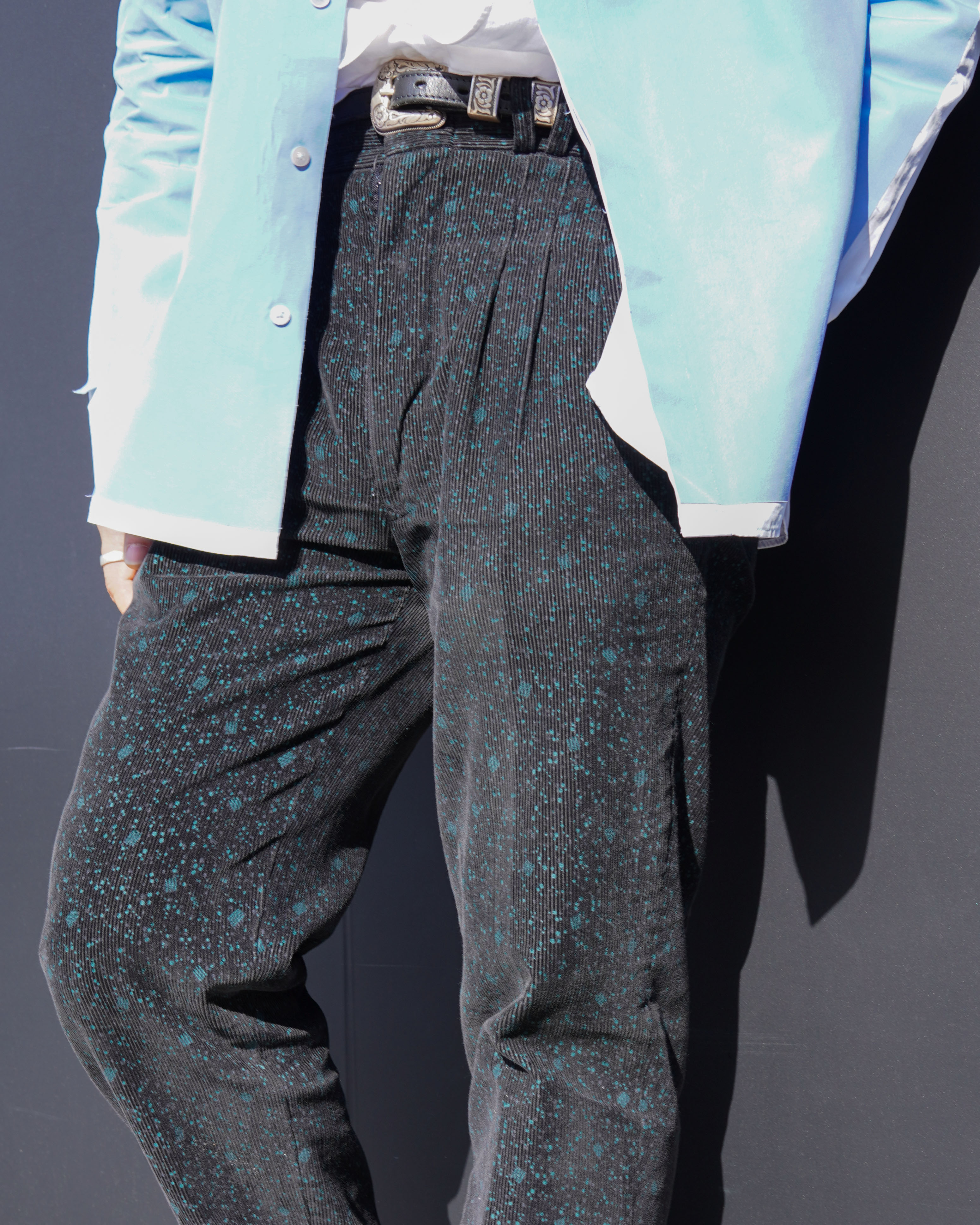 古着屋JAM 古着と眼鏡 コーデ