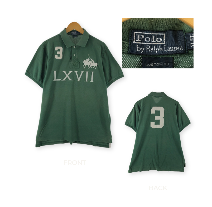 古着屋JAM ポロシャツ トレンド3選 ナンバリング