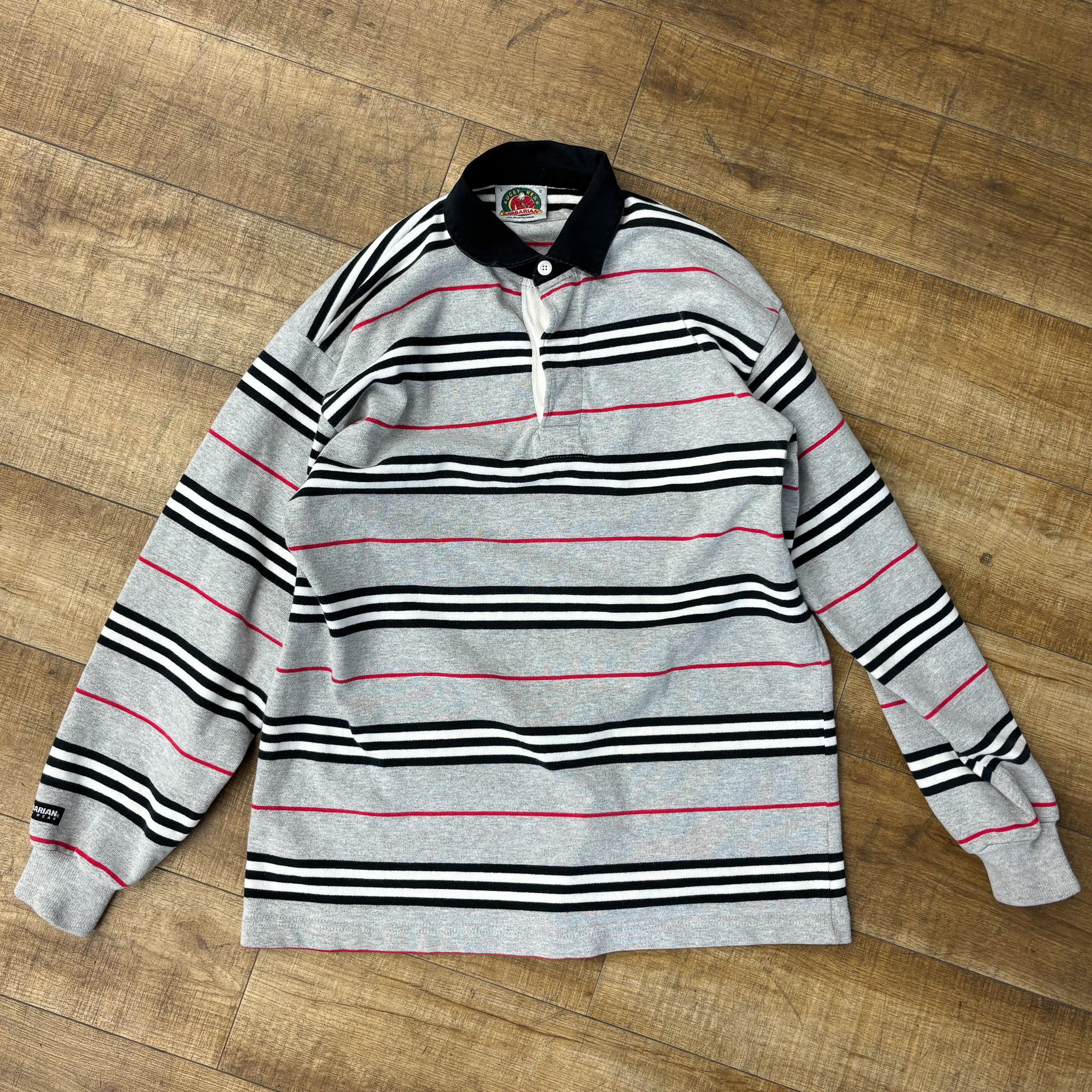 BARBARIAN ラガーシャツ