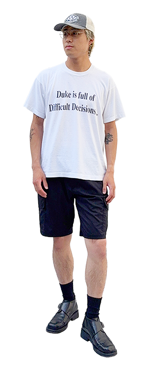 古着屋JAM 古着と眼鏡 コーデ