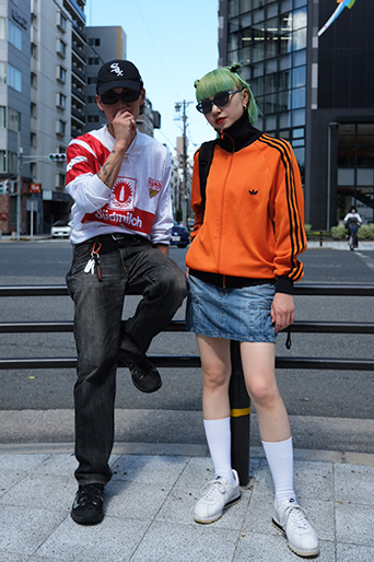 古着屋JAM スポーツMIXスタイリング