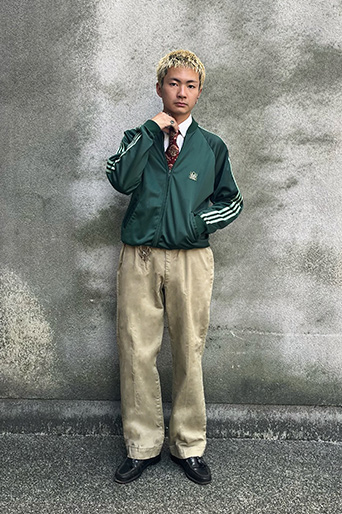 古着屋JAM スポーツMIXスタイリング