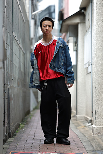 古着屋JAM スポーツMIXスタイリング