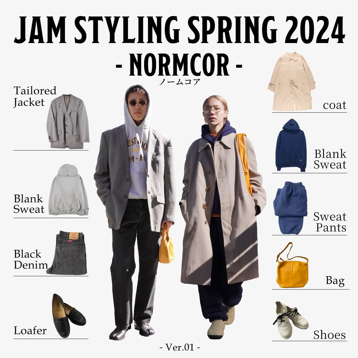 古着屋JAM ノームコア