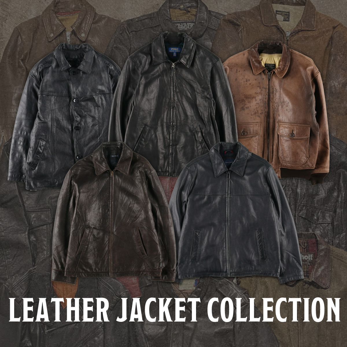 古着屋JAM レザージャケットコレクション