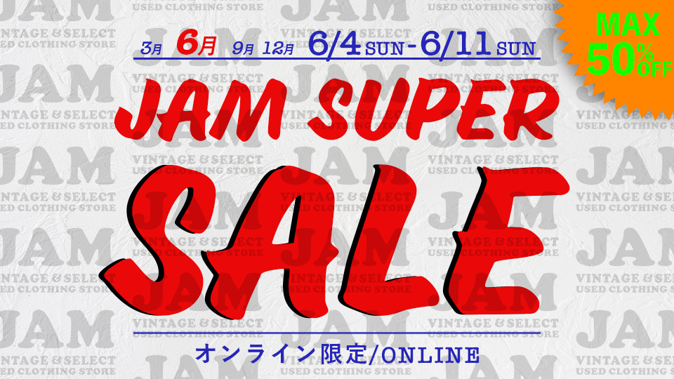 古着屋JAM Tシャツフェア