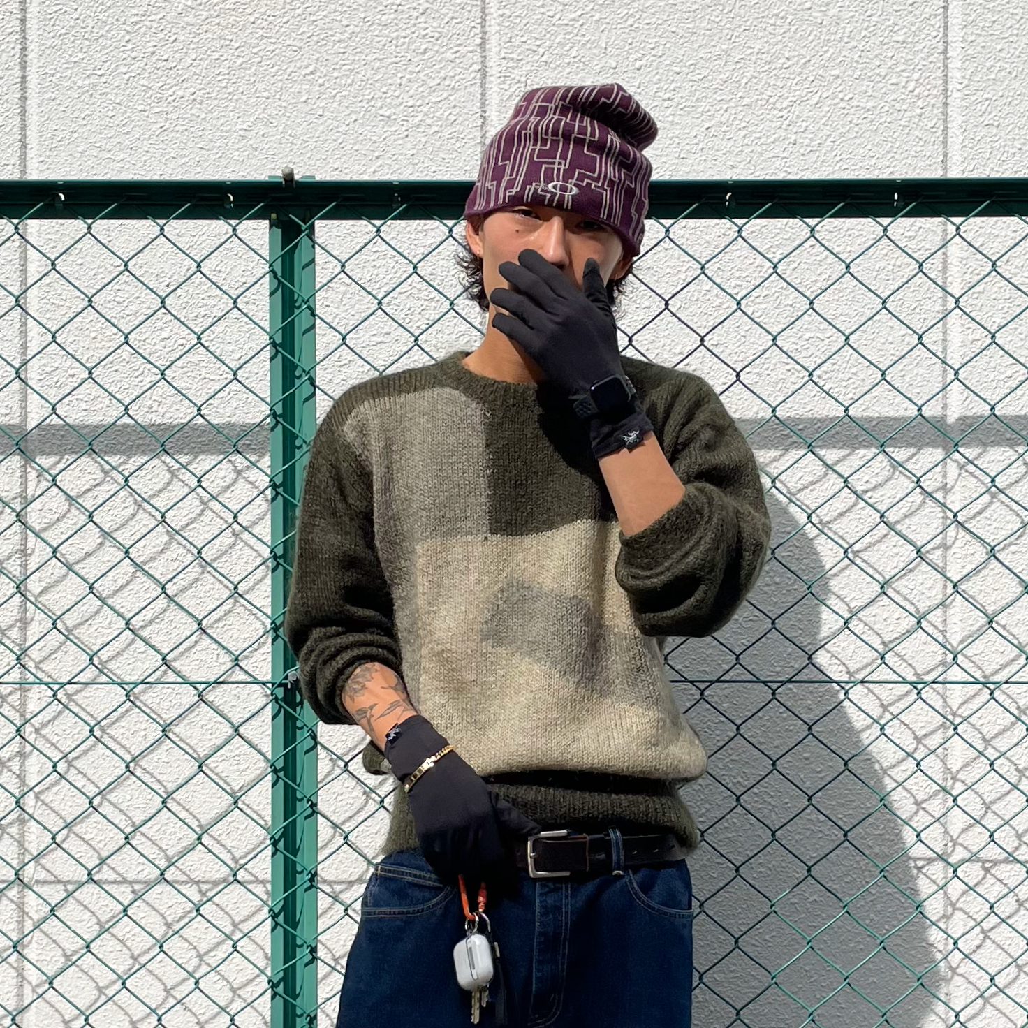 古着屋JAM スタッフ ニットスタイリング