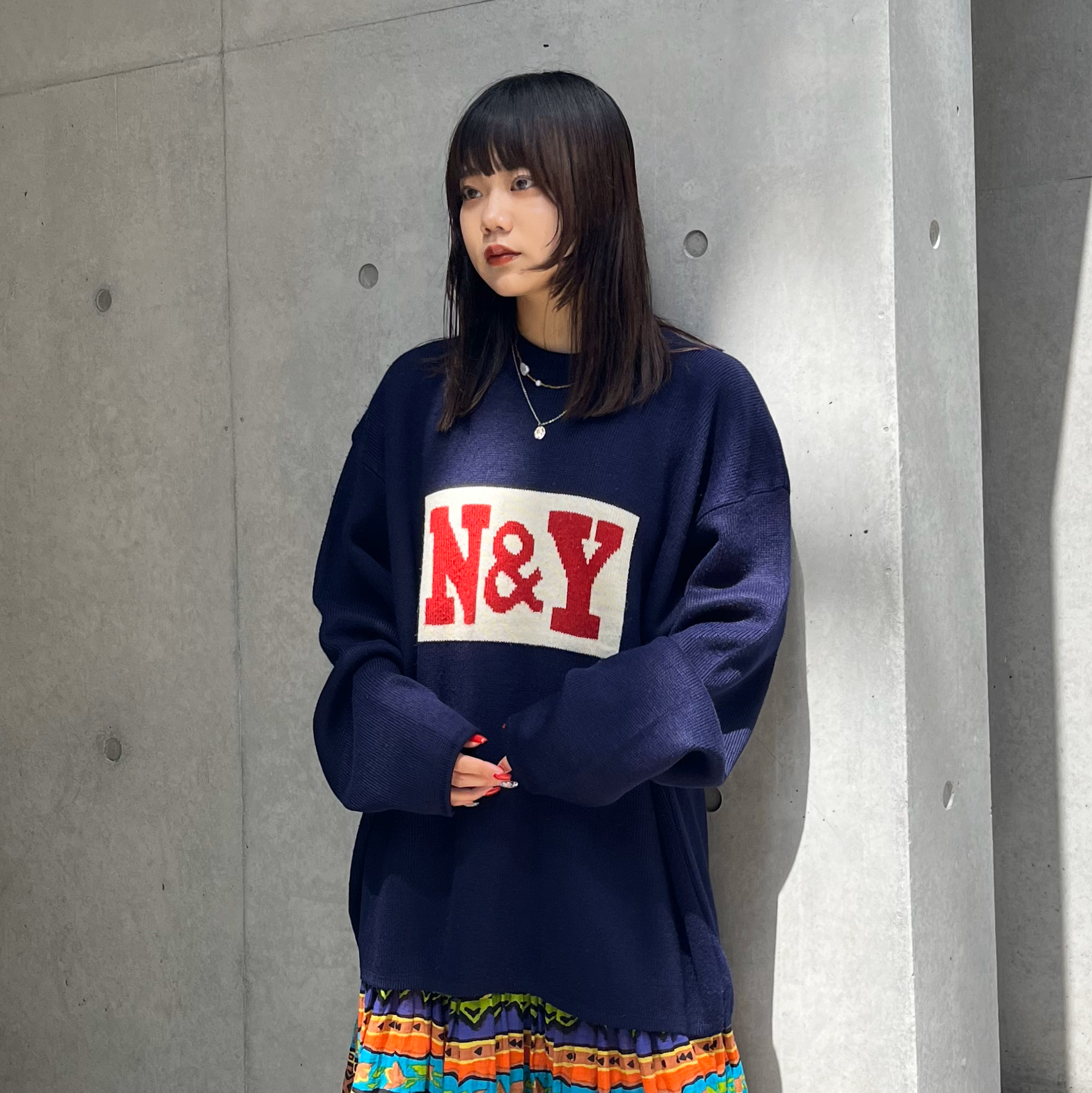 古着屋JAM スタッフ ニットスタイリング