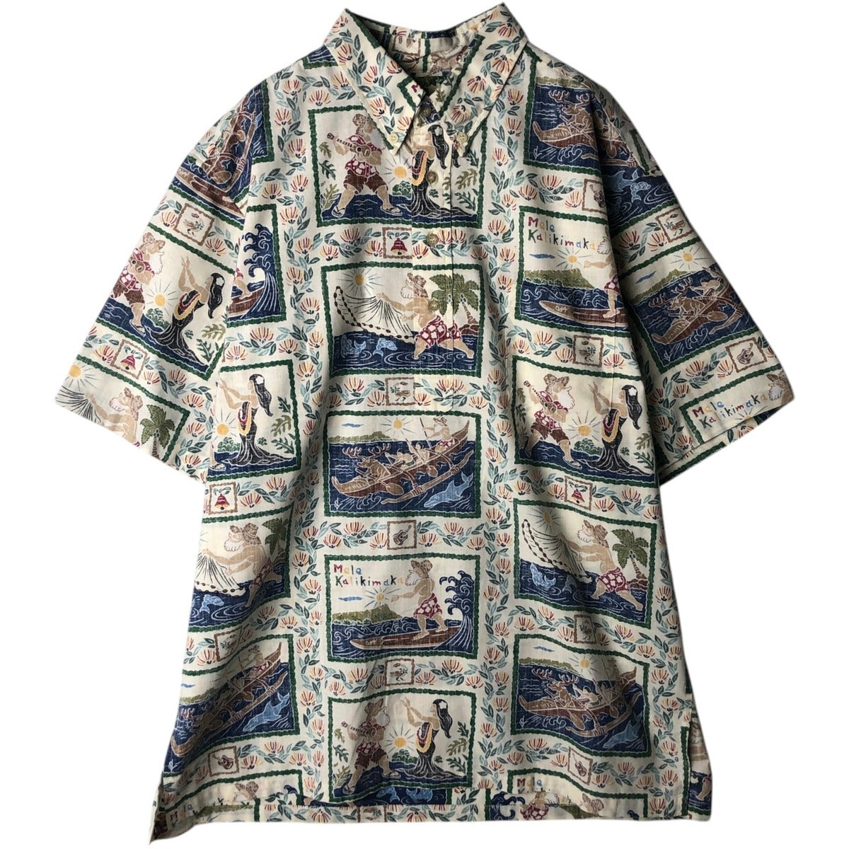 古着 レインスプーナー REYNSPOONER MELE KALIKIMAKA クリスマス限定