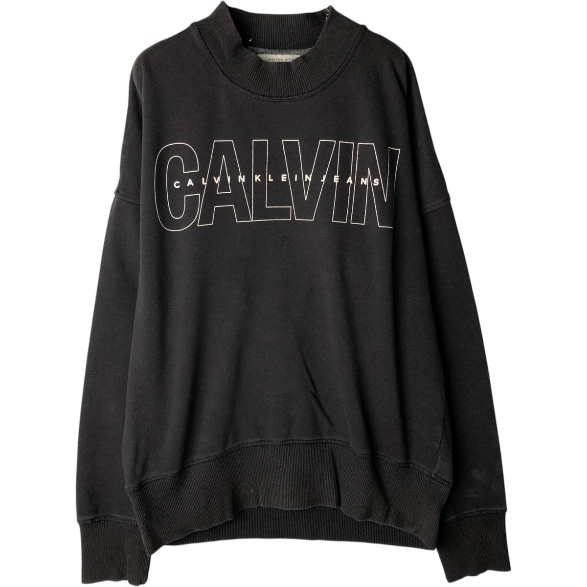 古着 90年代 カルバンクライン Calvin klein JEANS ハーフジップ