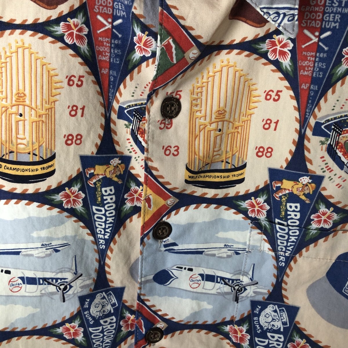 古着 レインスプーナー REYNSPOONER GENUINE MERCHANDISE MLB LOS