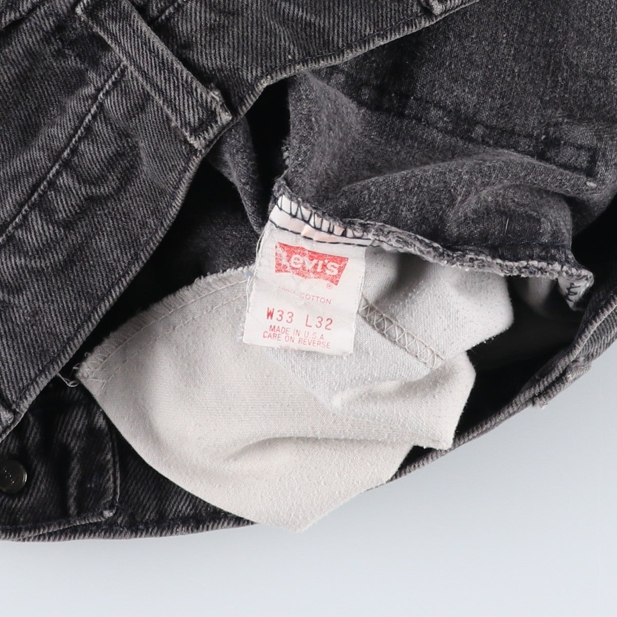 古着 90年代 リーバイス Levis 40505-4159 ブラックデニム テーパード
