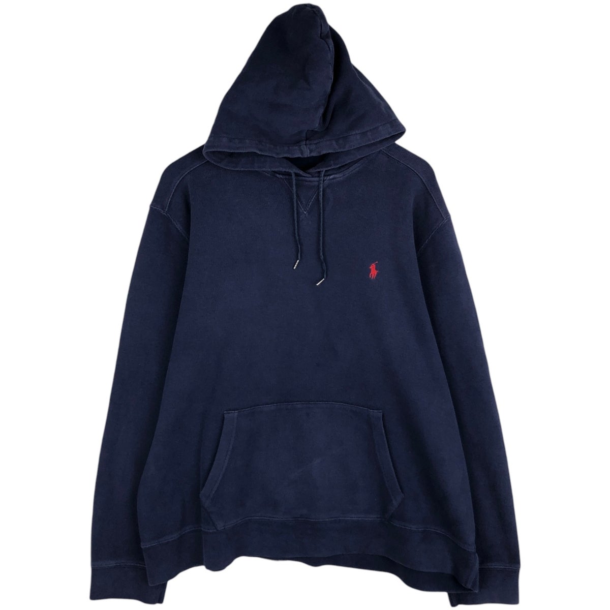 RALPH LAUREN ラルフローレン スウェットパーカー ワンポイント 古着 古着 Polo Ralph Lauren ワンポイント ソリッド スウェット ジップ