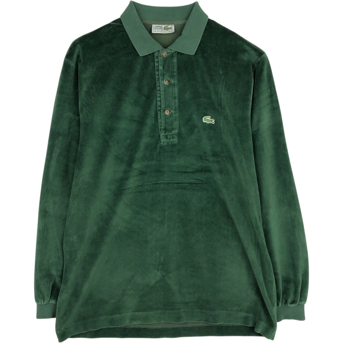 古着 70年代 ラコステ LACOSTE CHEMISE フレンチラコステ 長袖