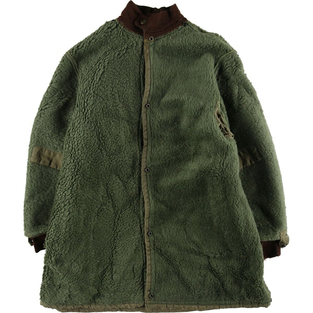 古着 60年代 カナダ軍実品 ミリタリー ボアライナージャケット Large