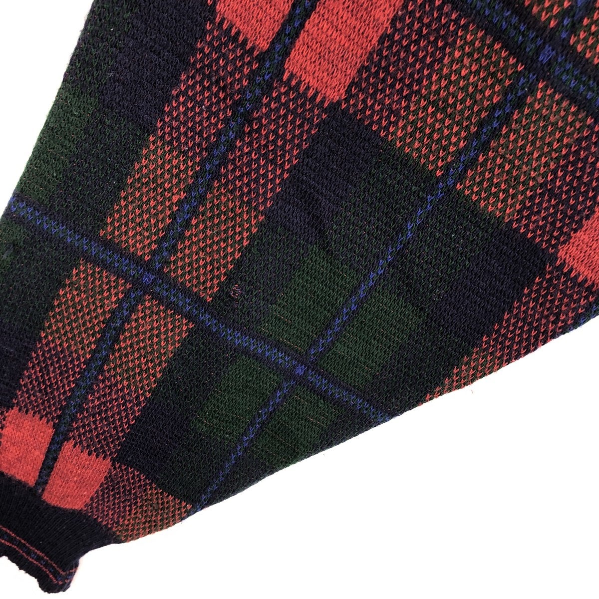 古着 ～90年代 THE ITALIAN SWEATER CO. チェック柄 アクリルニット