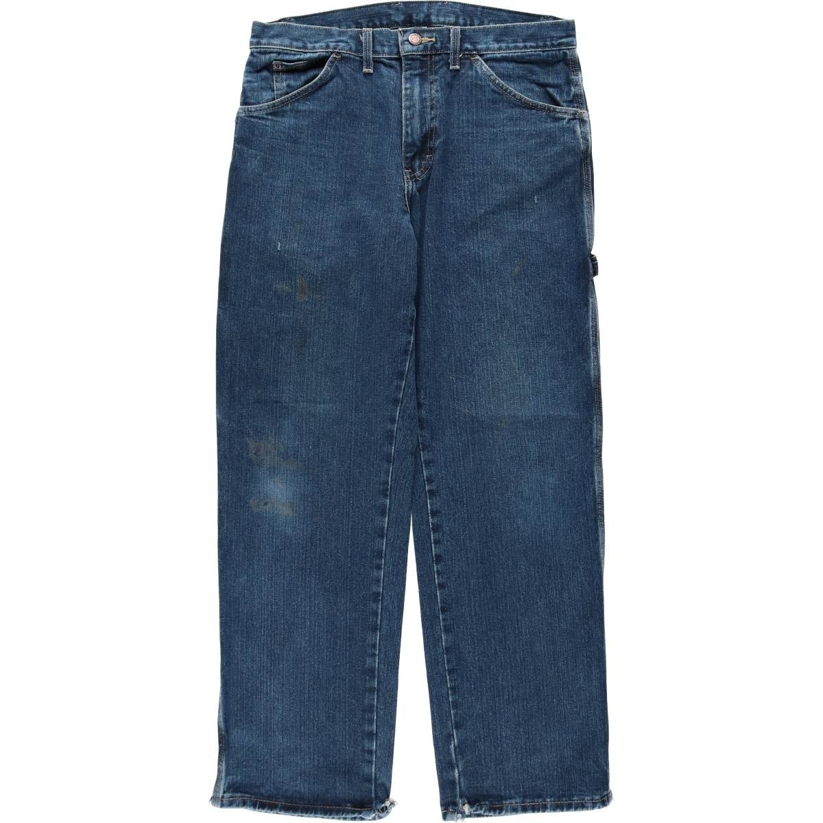 古着 ディッキーズ Dickies デニムペインターパンツ メンズw33相当