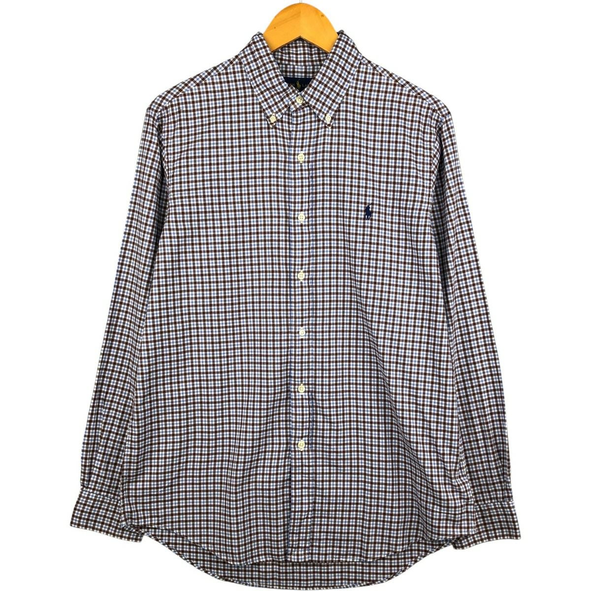 古着 ラルフローレン Ralph Lauren ブラックウォッチチェック 長袖