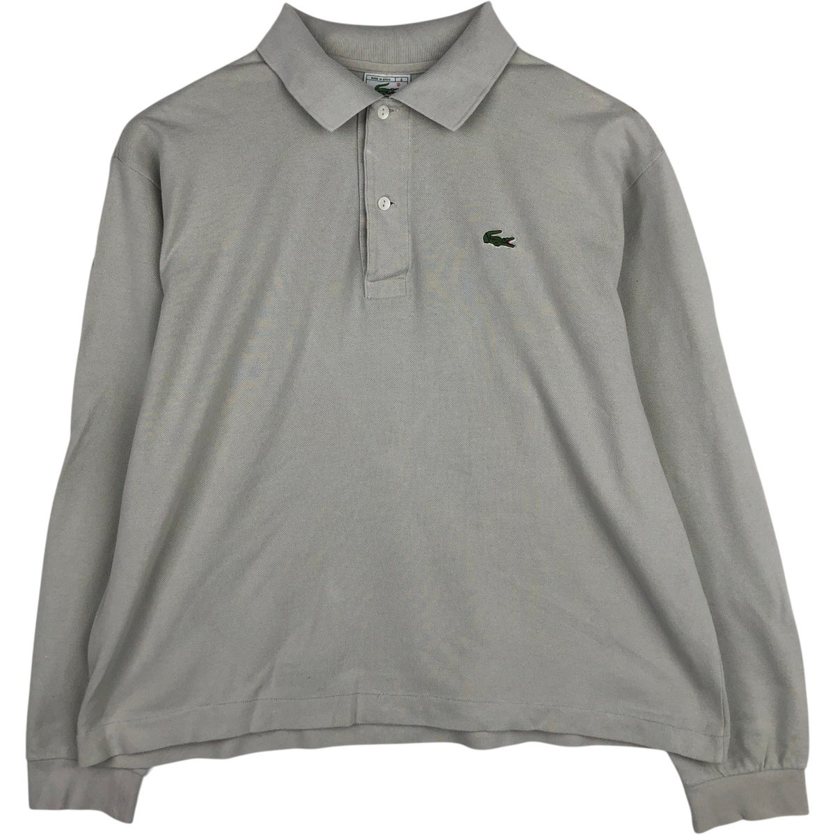 古着 ラコステ LACOSTE ベロア 半袖 ポロシャツ 6 メンズXL相当