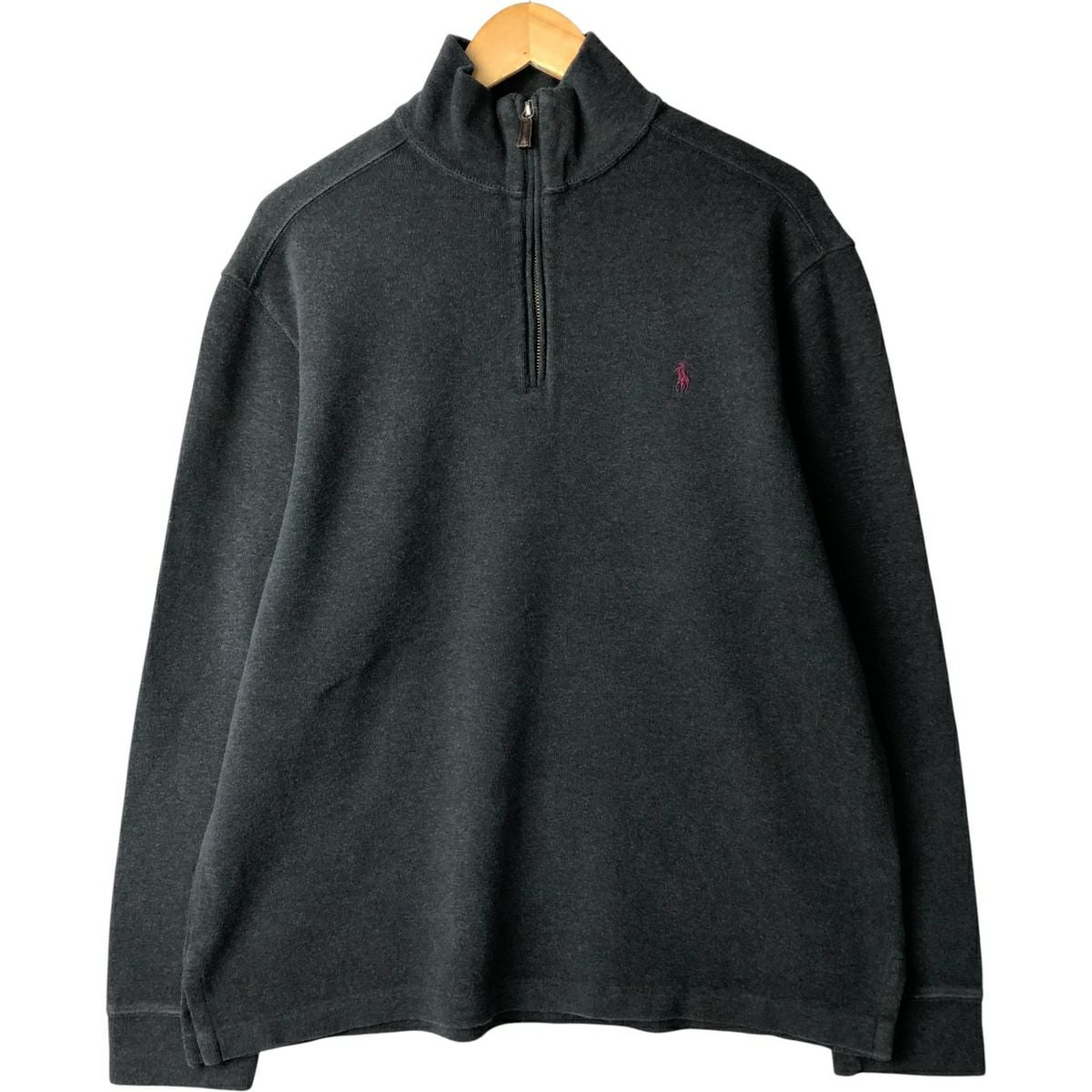 古着 ラルフローレン Ralph Lauren POLO by Ralph Lauren ハーフジップスウェットシャツ トレーナー メンズL相当/eaa590204 古着 ラルフローレン Ralph Lauren POLO by Ralph Lauren ハーフジップ