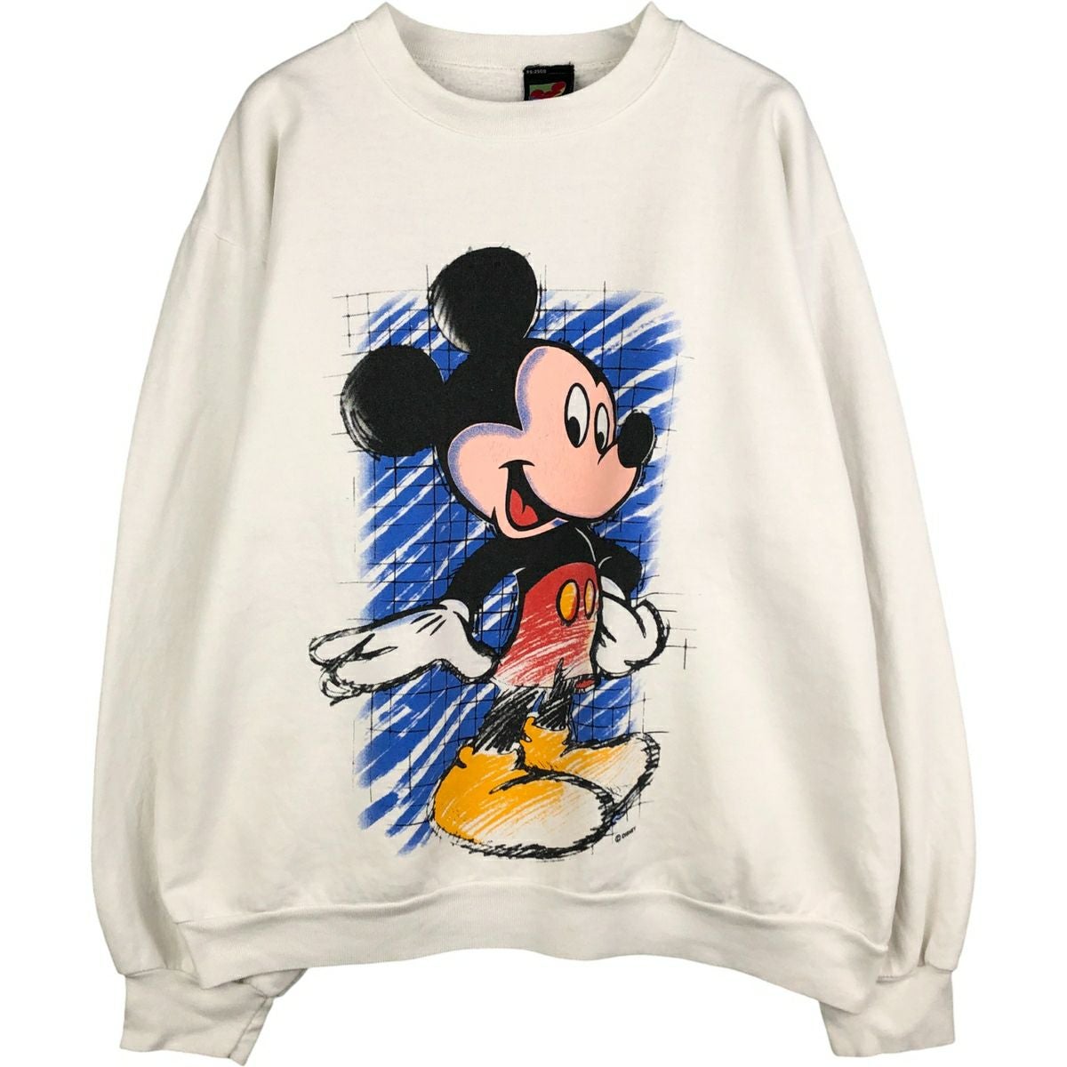 古着 90年代 MICKEY&CO MICKEY MOUSE ミッキーマウス キャラクタースウェットシャツ トレーナー USA製 メンズL相当 ヴィンテージ/eaa591328 古着 90年代 MICKEY&CO MICKEY MOUSE ミッキーマウス キャラクター