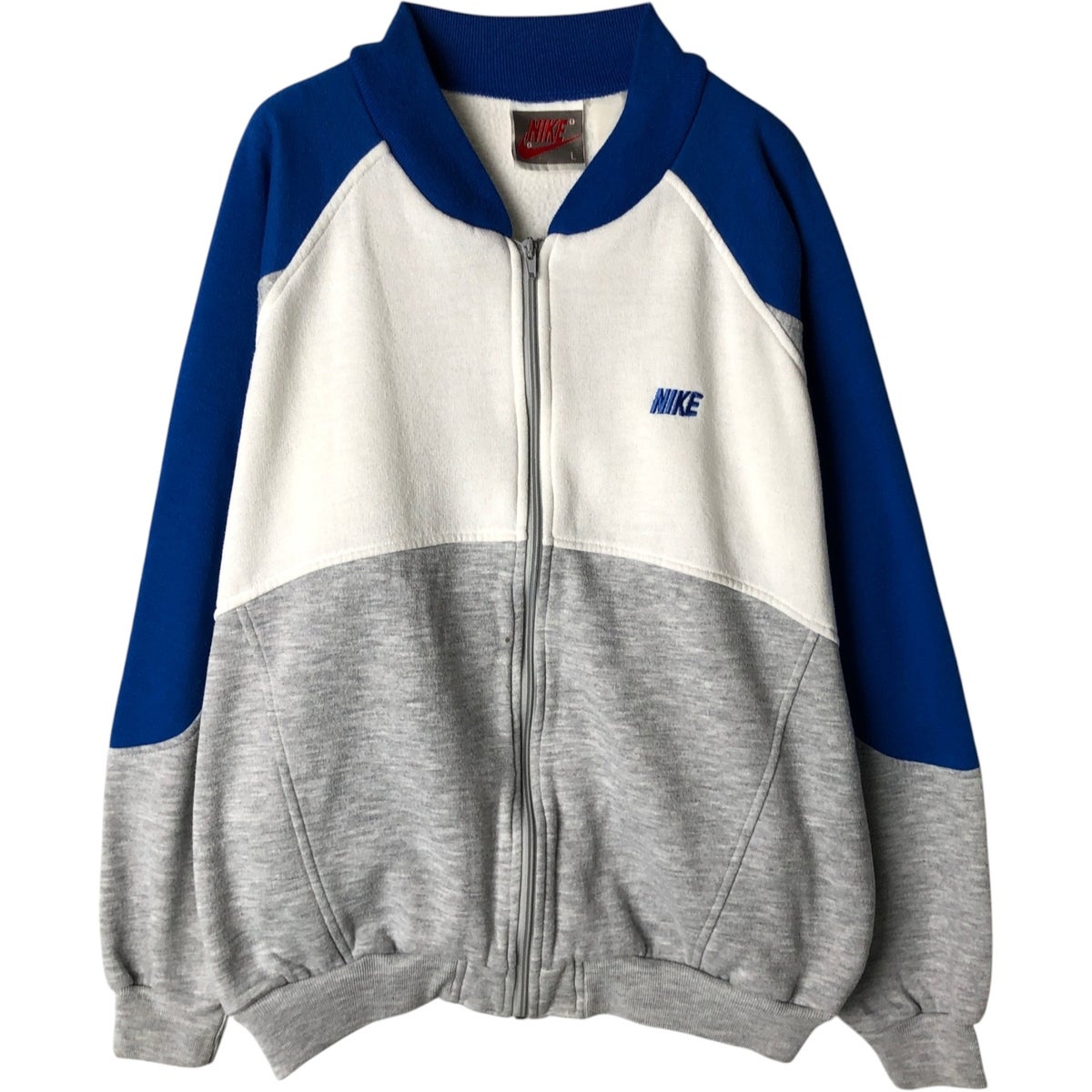 古着 ナイキ NIKE フルジップスウェットシャツ トレーナー メンズXL