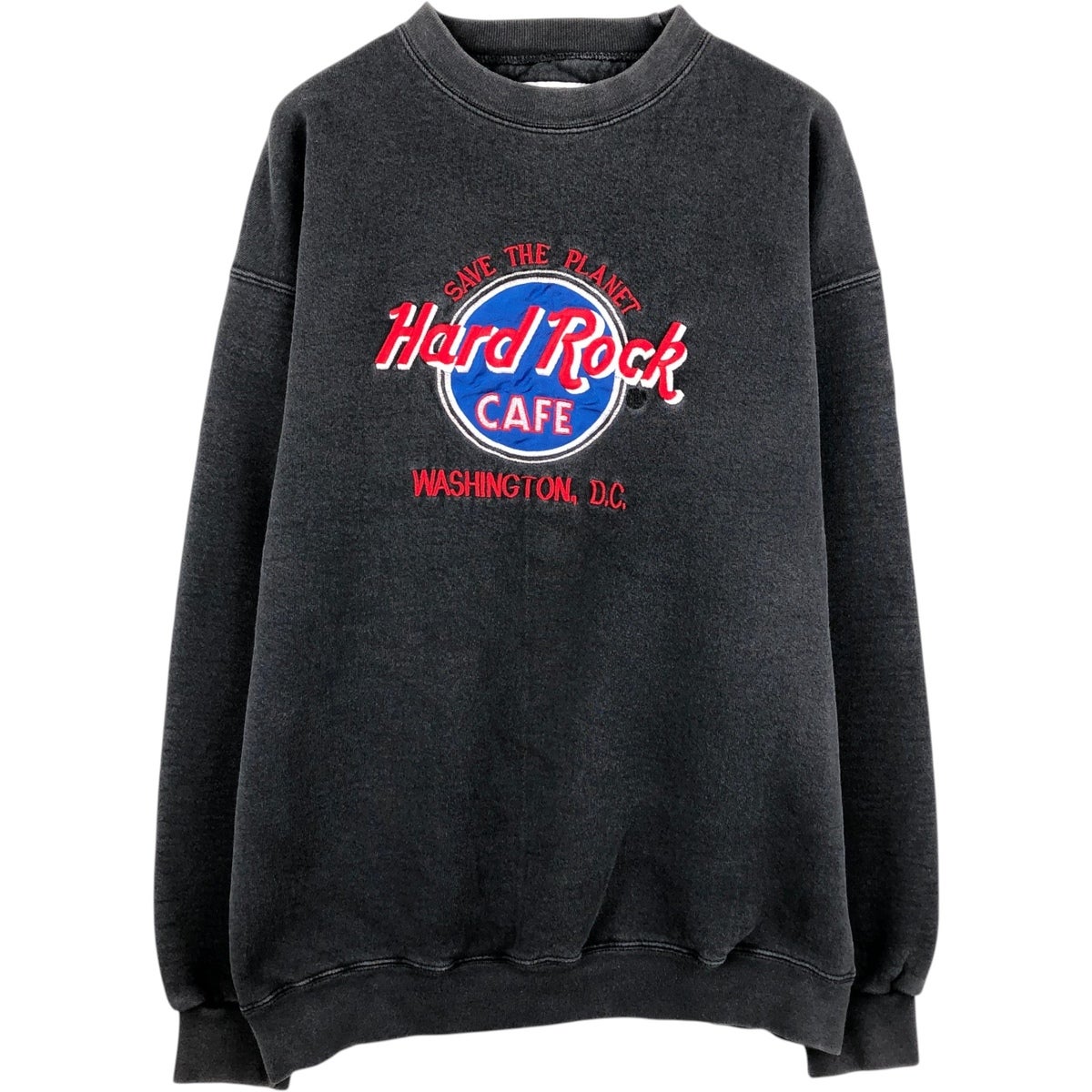 古着 HARD ROCK CAFE ハードロックカフェ アドバタイジング スウェット