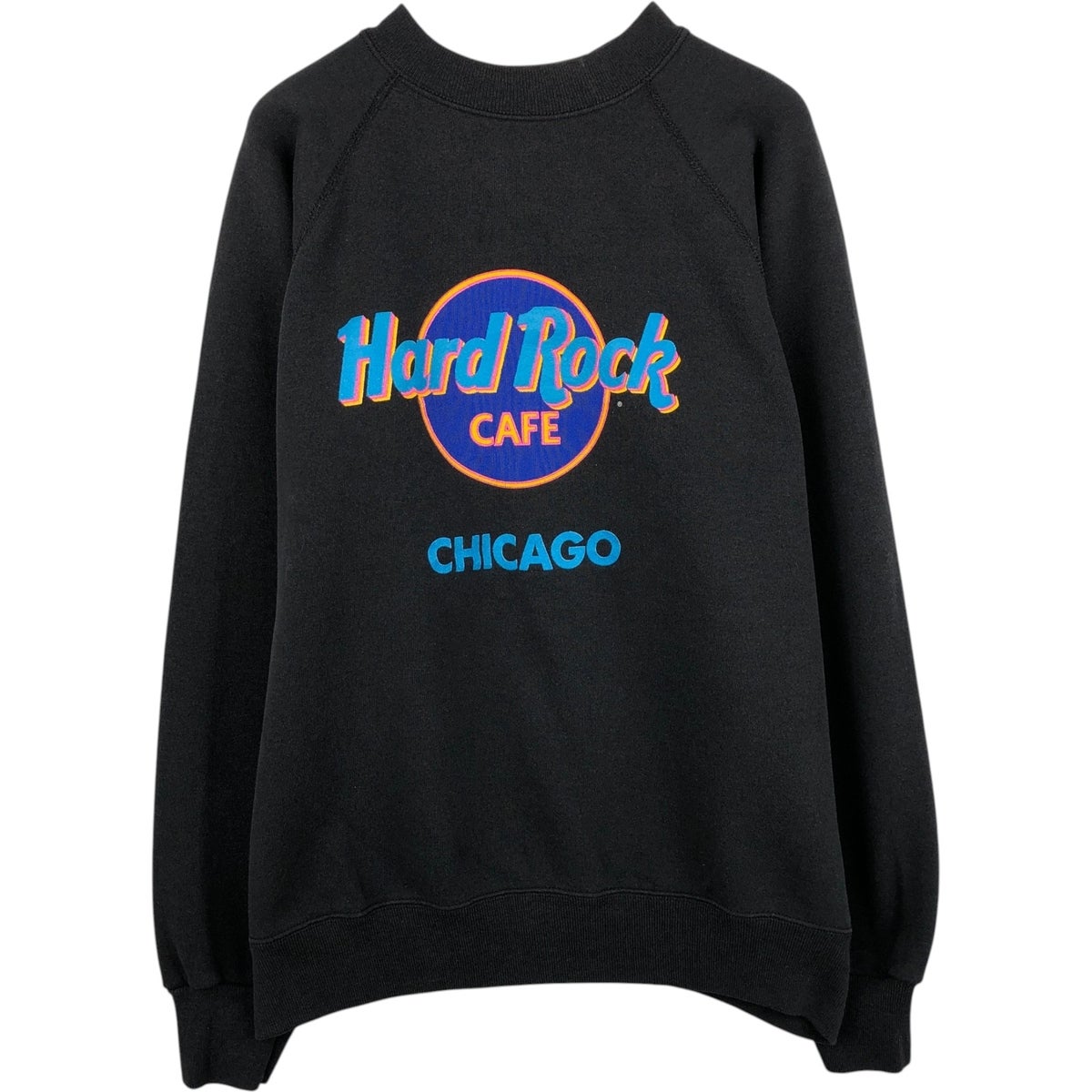 古着 HARD ROCK CAFE ハードロックカフェ アドバタイジング スウェット