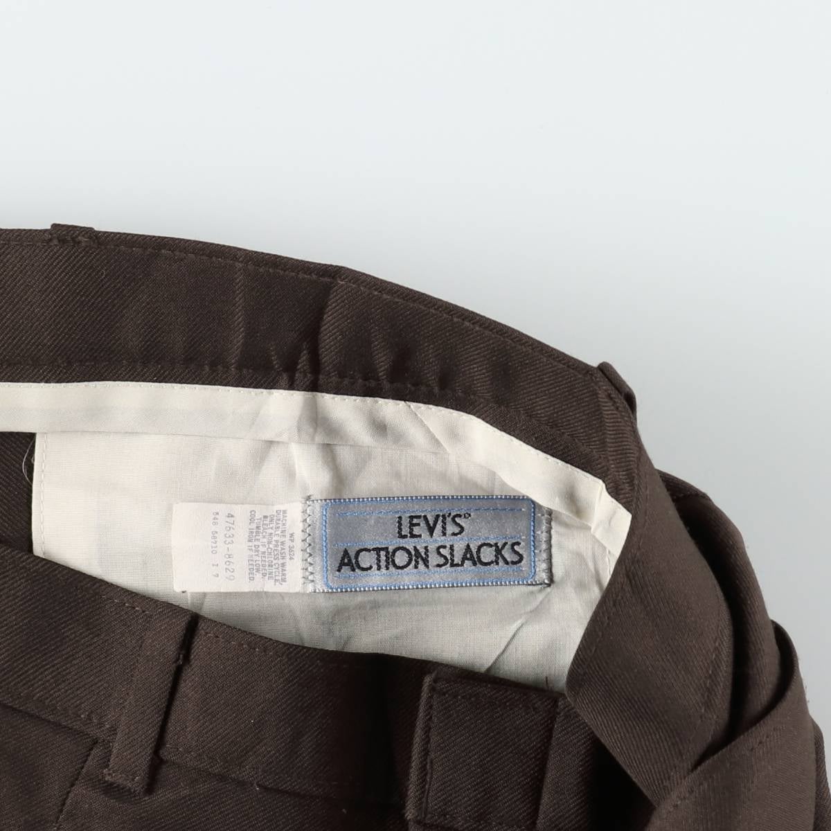 古着 ～90年代 リーバイス Levis ACTION SLACKS スラックス ワイド
