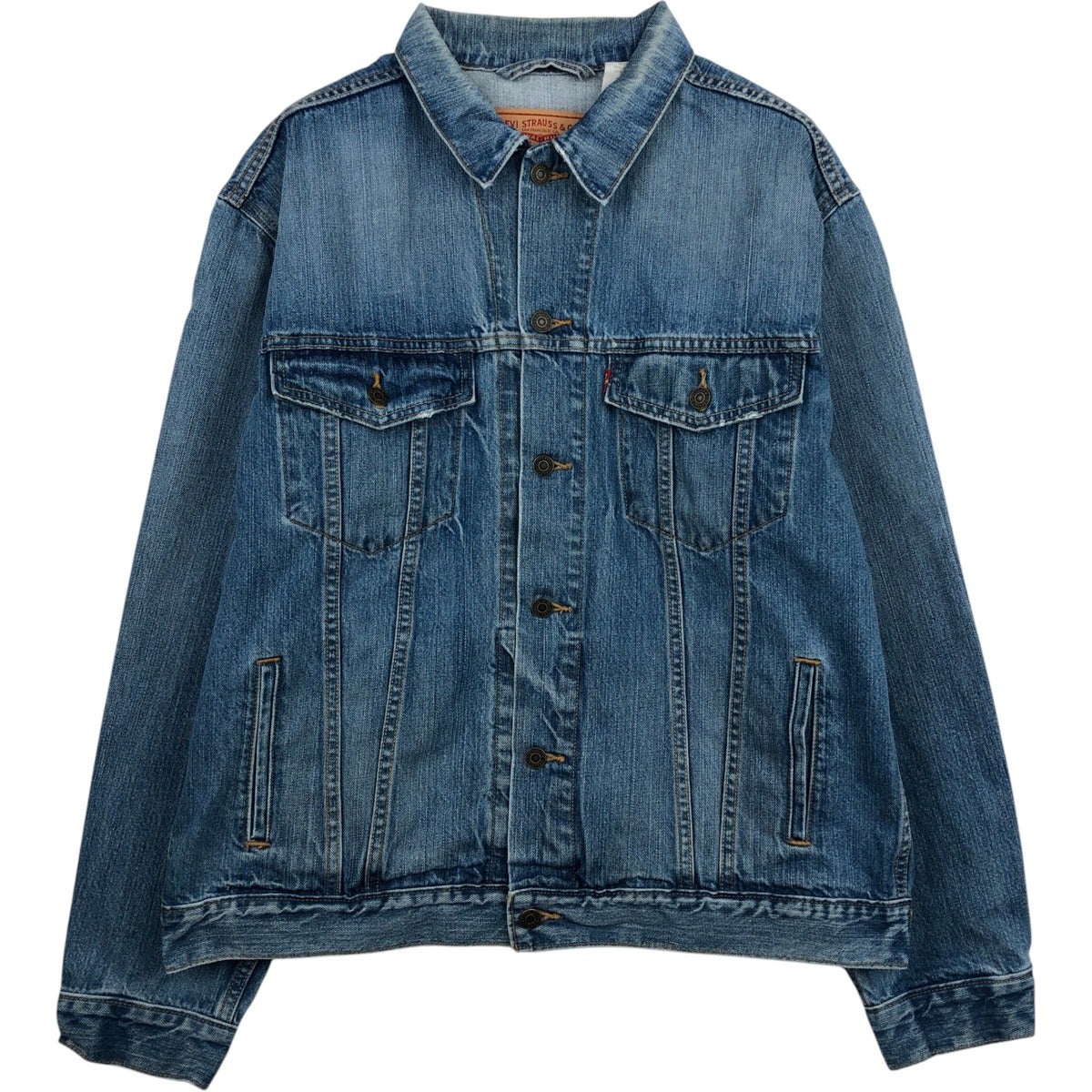 古着 リーバイス Levi's STANDARD TRUCKER 70507-0034 デニムジャケット Gジャン メンズXL相当/eaa634650 古着 リーバイス Levis STANDARD TRUCKER 70507-0034 デニムジャケット