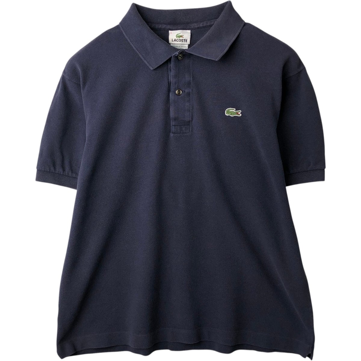 古着 ラコステ LACOSTE DESIGNED IN FRANCE 半袖 ポロシャツ フランス