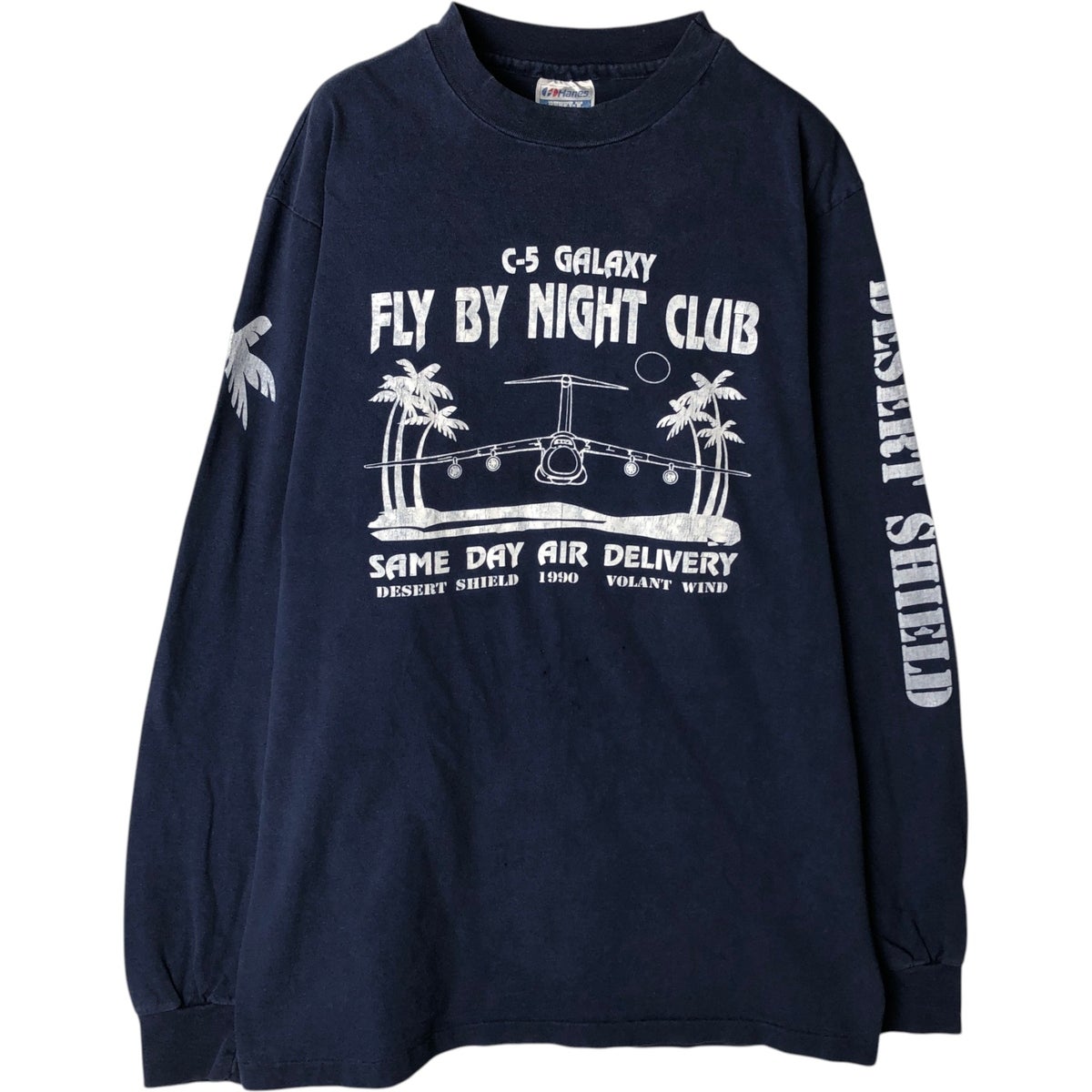 古着 80年代 ヘインズ Hanes BEEFY-T 青タグ ロングTシャツ ロンT