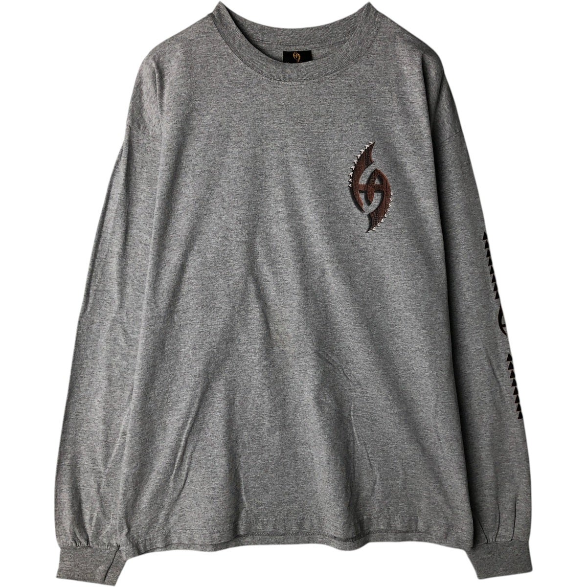 古着 クロムハーツ Chrome Hearts プリント ロングTシャツ ロンT USA製