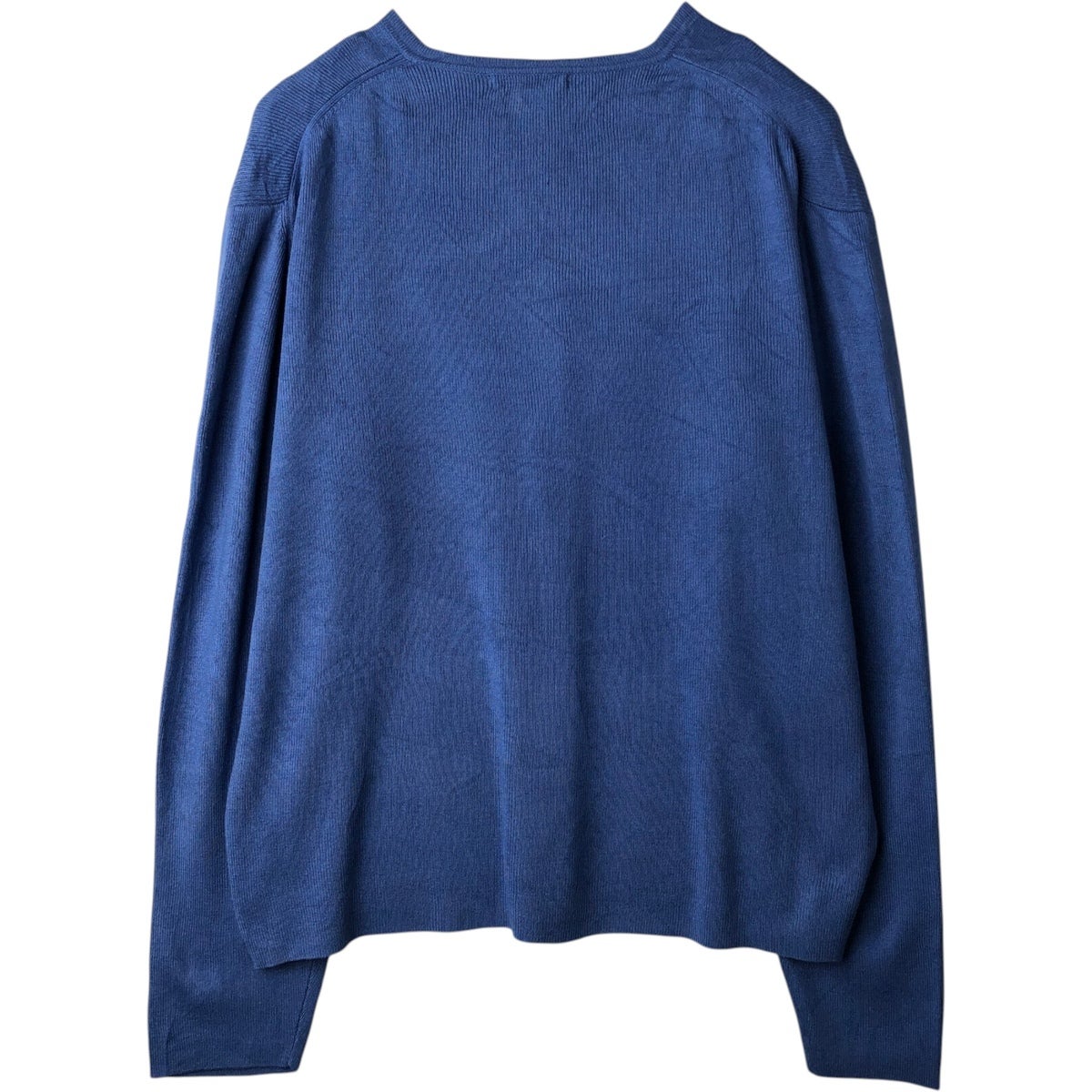 古着 バナナリパブリック BANANA REPUBLIC リブ編み カシミア混 V