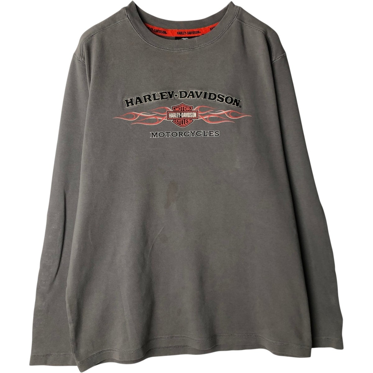 古着 ハーレーダビッドソン Harley-Davidson ロングTシャツ ロンT 2X