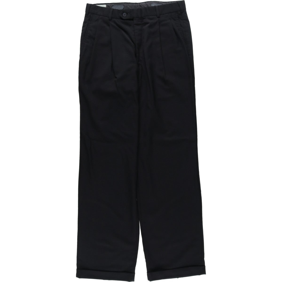 古着 Ermenegildo Zegna ツータック スラックスパンツ メンズw35相当